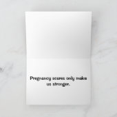 Zwangerschap Scare Card! Aankondiging (Binnen)