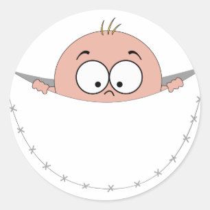 Zwangerschap Schwanger Schwangerschaft baby Ronde Sticker