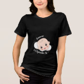 Zwangerschap Shirt - Grappig Baby Aankondiging T-s (Voorkant)