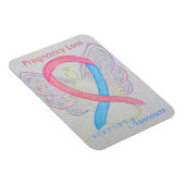 Zwangerschap Verlies Bewustzijn Lint Engel Art Mag Magneet (Rechterzijde)