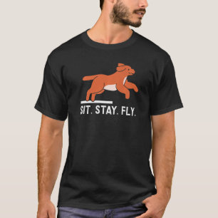Zwangerschap Vliegtuig Duikend Kanaal Watersport D T-shirt