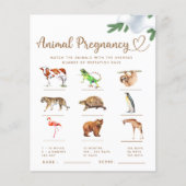 Zwangerschap Winterspelen Baby shower (Voorkant)