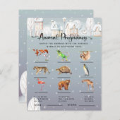 Zwangerschap Winterspelen Baby shower (Voorkant / Achterkant)