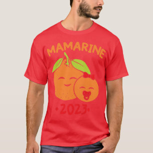 Zwangerschap Zwangerschap 2023 Moeder Mam kondigen T-shirt
