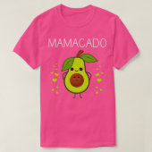Zwangerschap Zwangerschap Zwangerschap Avocado Cut T-shirt (Design voorkant)
