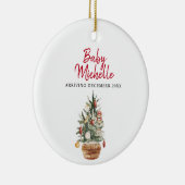 Zwangerschap Zwangerschap Zwangerschap Zwangerscha Keramisch Ornament (Rechts)