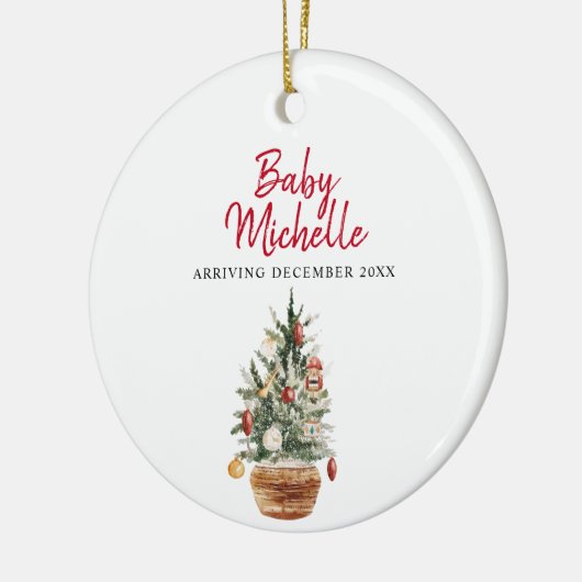 Zwangerschap Zwangerschap Zwangerschap Zwangerscha Keramisch Ornament (Links)