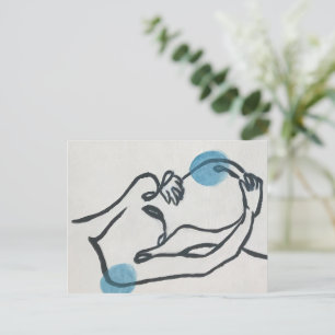 Zwangerschapsaankondiging Baby Boy Briefkaart