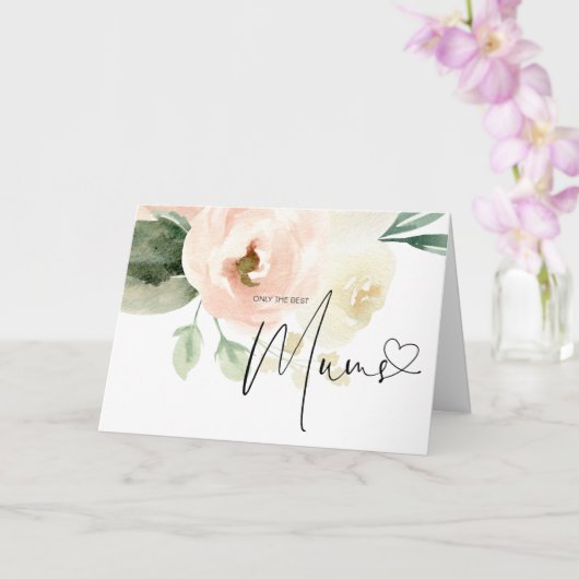 Zwangerschapsaankondiging Baby onthullen aan mama  Kaart (Orchidee)