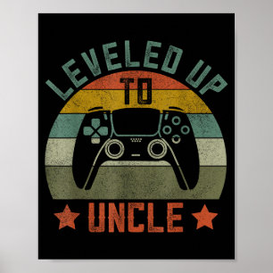 Zwangerschapsaankondiging Gamer Kleding, Grappige Poster