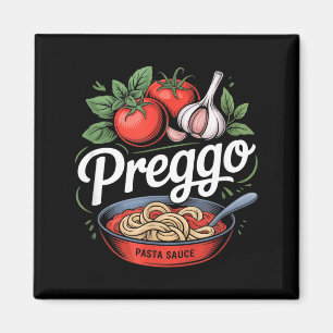 Zwangerschapsaankondiging Prego Pasta Saus Grappig Magneet