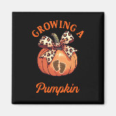 Zwangerschapsaankondiging Thanksgiving Groeiende K Magneet (Voorkant)