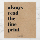 Zwangerschapsaankondiging Wijnetiketten Wijn Etiket (Enkel label)