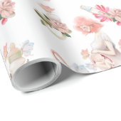 Zwangerschapswerkpapier Cadeaupapier (Rol Hoek)