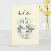  Zwangreflectie gekleurd Hartelijk dank Kaart (Gele Bloem)