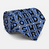 Zwangwoord, Curseus Word Stropdas (Opgerold)