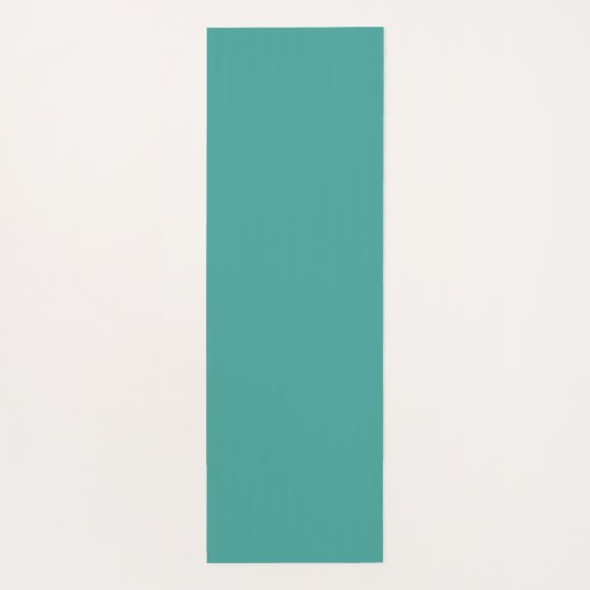 Zwans & Gepersonaliseerde Naam op Turquoise Yogamat (Achterkant)