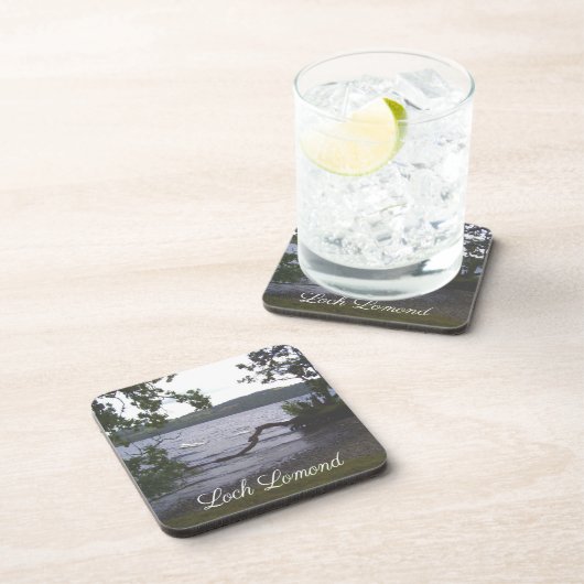 Zwans op Loch Lomond Bier Onderzetter (Rechterzijde)