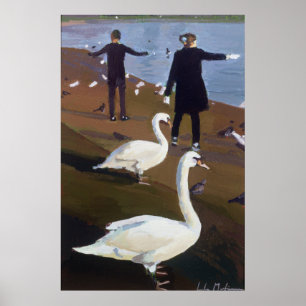 Zwans toedienen aan de Ronde Pond Poster
