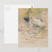 Zwans van Berthe Morisot Briefkaart (Voorkant / Achterkant)