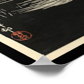 Zwans van Ohara Koson Poster (Hoek)