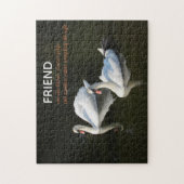 Zwans "Vriendelijke Citaat" Legpuzzel (Verticaal)