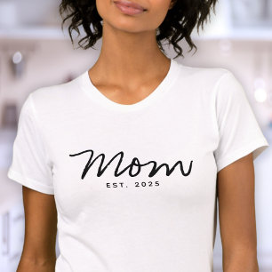Zwar Schrift Oprichtende Moeder T-shirt