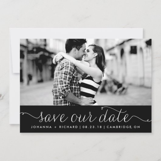 Zwar Script Save Our Date Aankondiging (Voorkant)