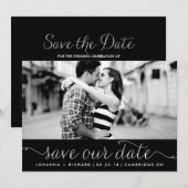 Zwar Script Save Our Date Aankondiging (Voorkant / Achterkant)