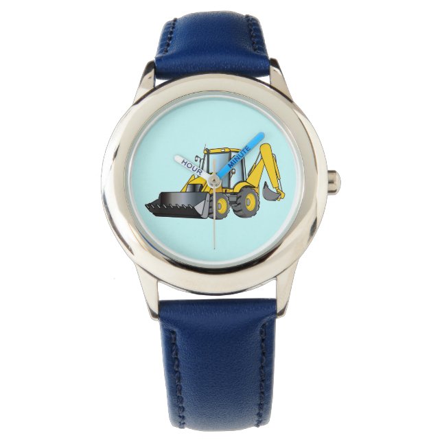 Zware apparatuur: Backhoe Horloge (Voorkant)