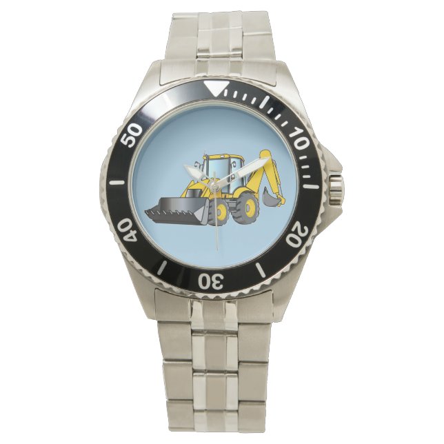 Zware apparatuur: Backhoe Horloge (Voorkant)