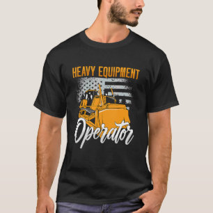 Zware Apparatuur Operator Bouwvoertuigen Bul T-shirt