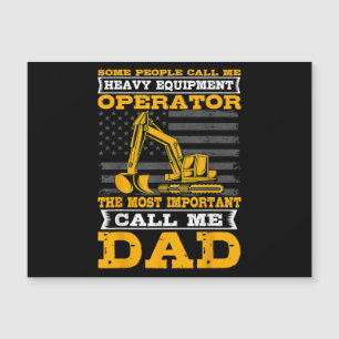 Zware Apparatuur Operator Graafmachine Vaderdag Da