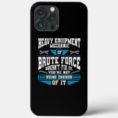 Zware apparatuur Technicus Zware dienst Case-Mate iPhone Case (Achterkant)