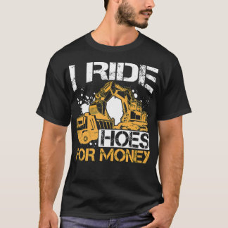 Zware apparatuurexploitant Bouwarbeiders gebakken T-shirt