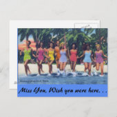 ZWARE BEAUTIES BRIEFKAART (Voorkant / Achterkant)