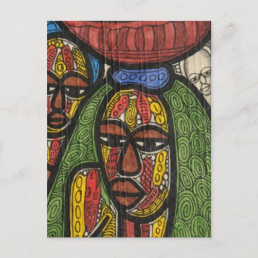 Zware belasting 3 briefkaart (Voorkant)