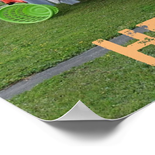 Zware belasting poster (Hoek)