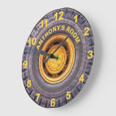 Zware bouwmachines Band gepersonaliseerd Grote Klok (Hoek)