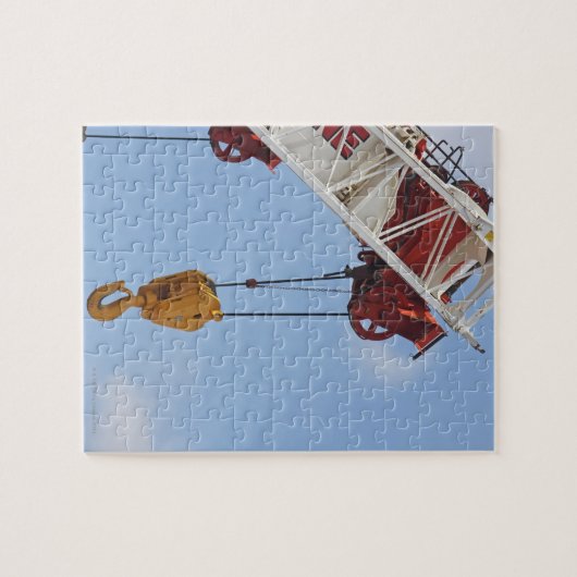 Zware bouwuitrusting legpuzzel (Horizontaal)