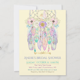 Zware droomdrager Boho elk kleurenpapier Kaart