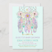 Zware droomdrager Boho elk kleurenpapier Kaart (Voorkant)