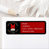 Zware kerst met metalen etiket (Insitu)