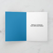 Zware kerstboomversiering in Coronavirus Mask Feestdagen Kaart (Binnen)