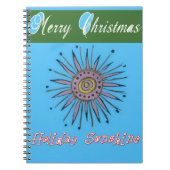 Zware kerstfeestdag notitieboek (Voorkant)