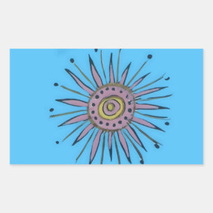 Zware kerstfeestdag, zonneschijn.png rechthoekige sticker