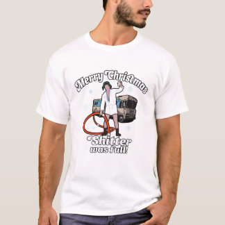Zware kerstfeestjes, volledige Funny Holiday Ugly  T-shirt
