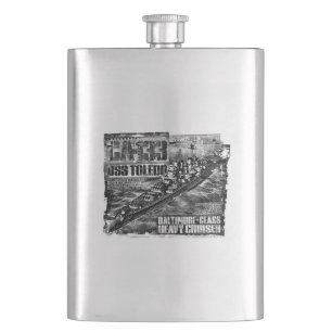 Zware kruiser Toledo Flask Flacon