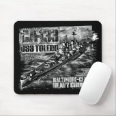 Zware kruiser Toledo Muismat (Met muis)