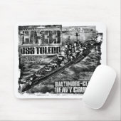 Zware kruiser Toledo Muismat (Met muis)